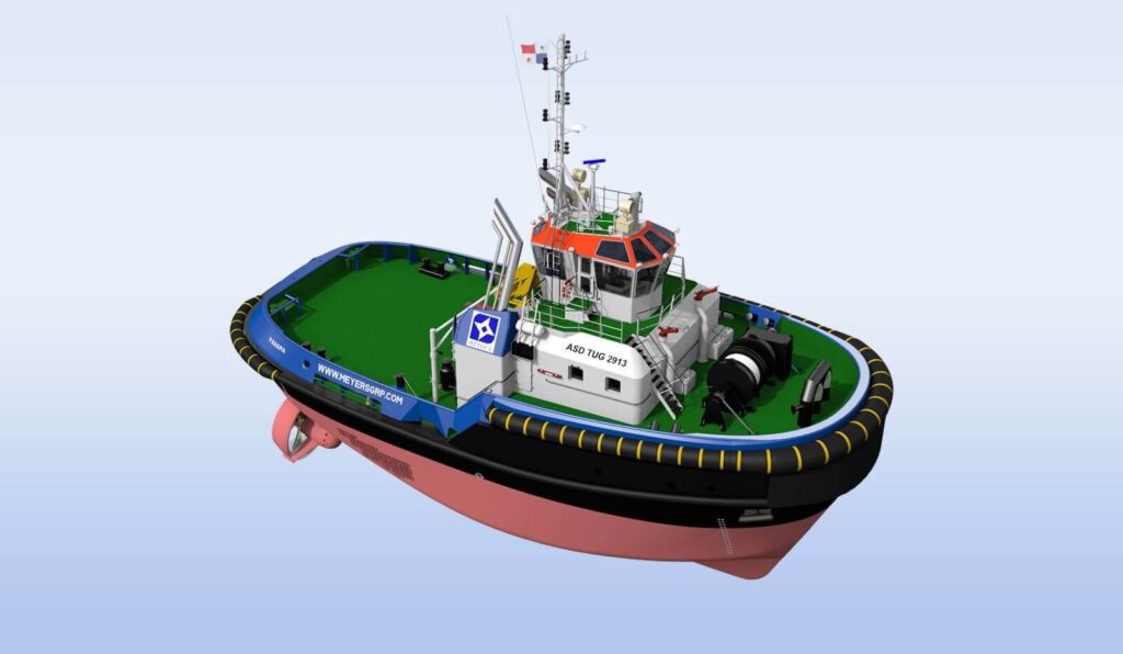 Harbour Tug persp front SB